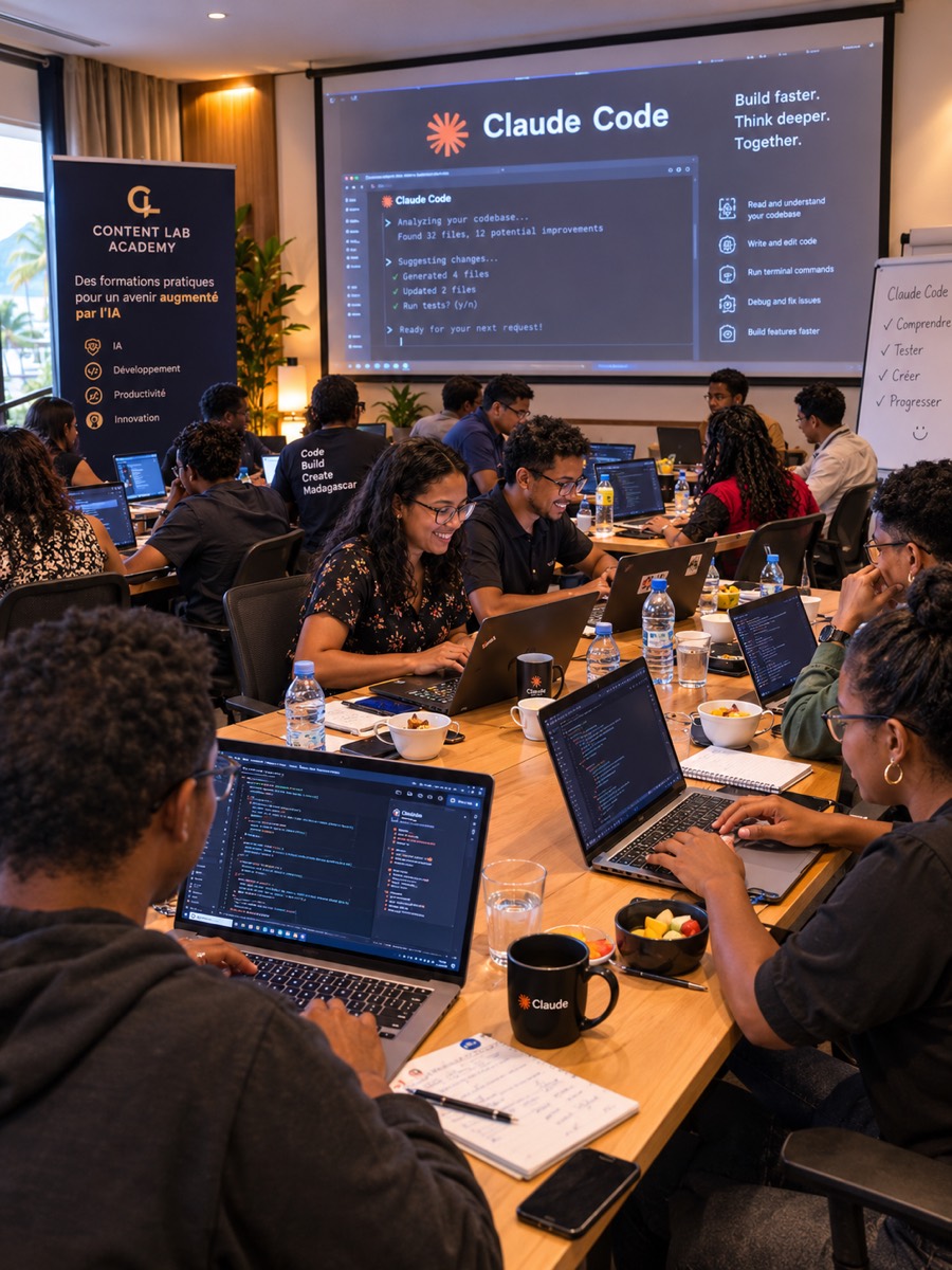 Formation Claude Code pour développeurs · Content Lab Academy · Antananarivo